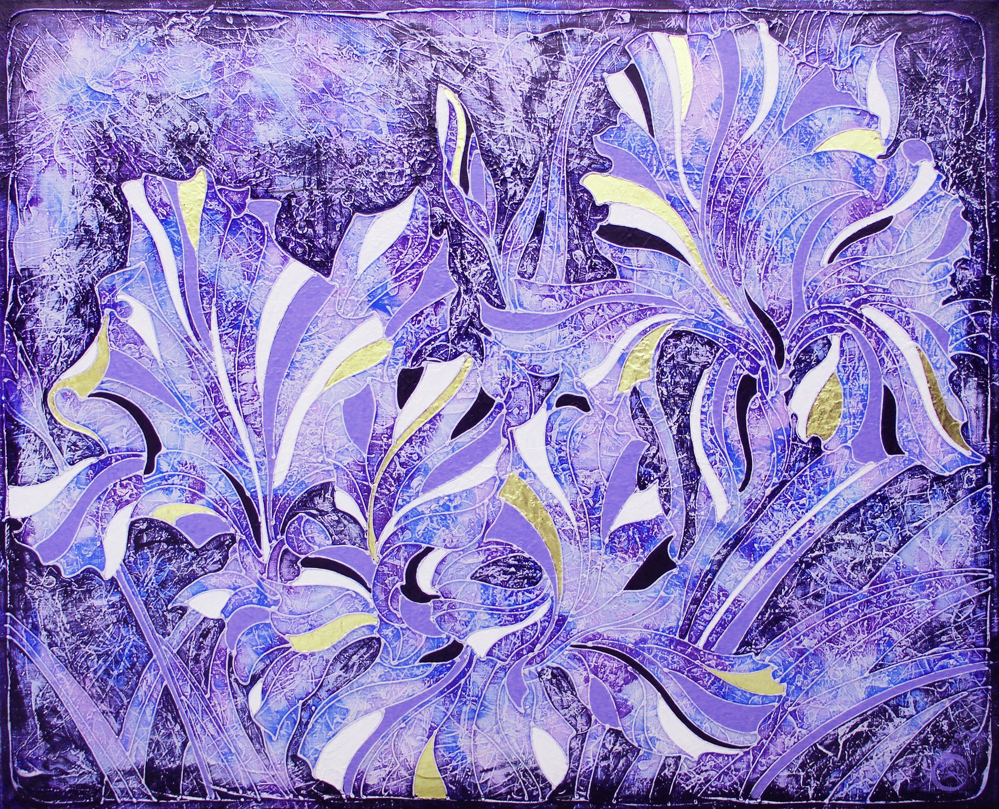 Zianko Vasili, The blue irises Zianko Vasili, The blue irises