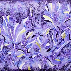 Gemälde, The blue irises, Zianko Vasili