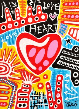 Painting, Love heart, Dr. Love