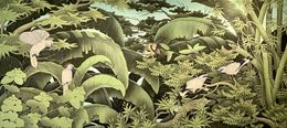Peinture, Whispering Leaves, Katharina Husslein