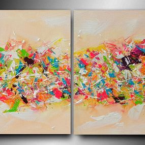 Peinture, Clin d'oeil, Sandrine Hartmann