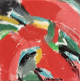 Peinture, Watermelon, summer fantasy 3, Olga McNamara
