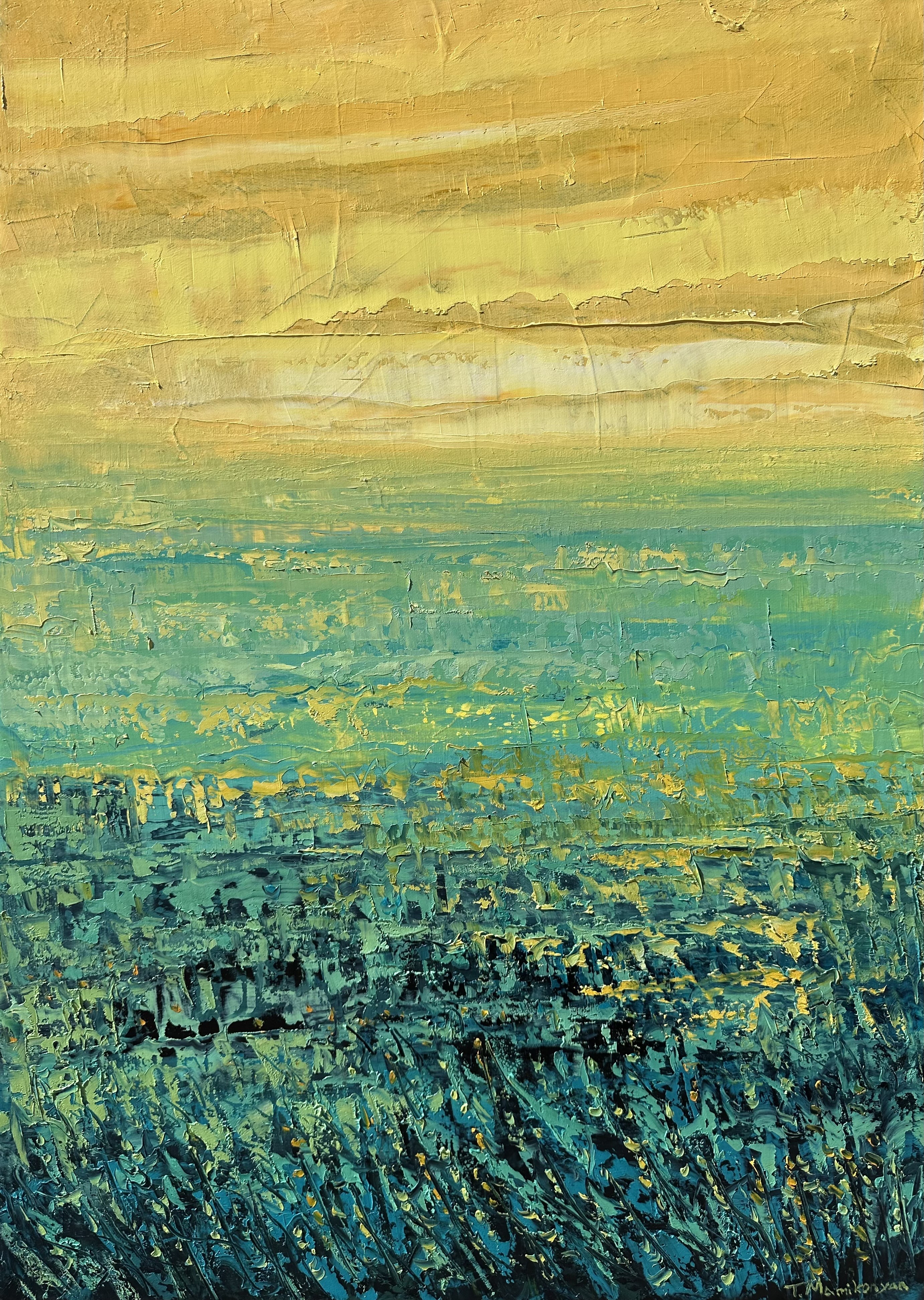 Tigran Mamikonyan, Field at Sunrise Tigran Mamikonyan, Field at Sunrise