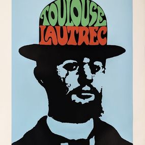 Drucke, Toulouse Lautrec (Blue), Peter Max
