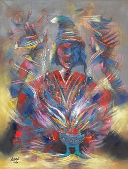 Peinture, Yatiri, Leonardo Aliaga