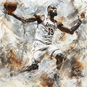Print, Lebron James, Alberto Ricardo
