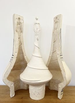 Sculpture, Vase ouvert, Wanrong Song