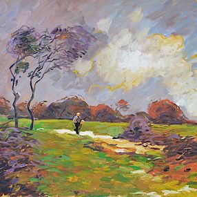 Peinture, L'orage arrive, Patrick Marie