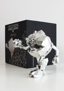Design, Pac Man silver chrome edition, Richard Orlinski