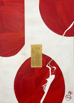 Painting, Entre les nuages, Aude Herlédan