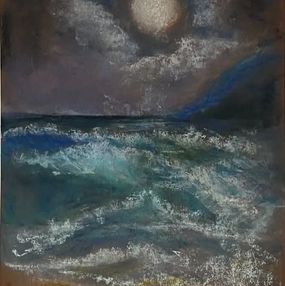 Gemälde, Clair de lune, Sylvie Pulur