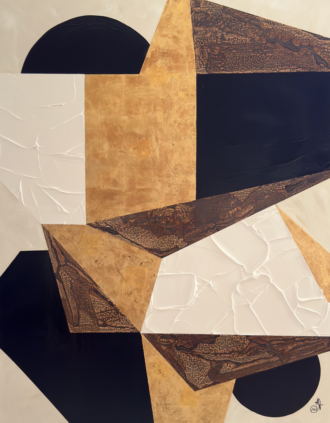 Aude Herlédan, Composition abstraite Aude Herlédan, Composition abstraite
