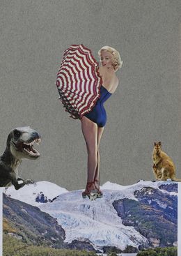 Fine Art Drawings, Sacrée Marylin - Série visuels décalés, Lotta