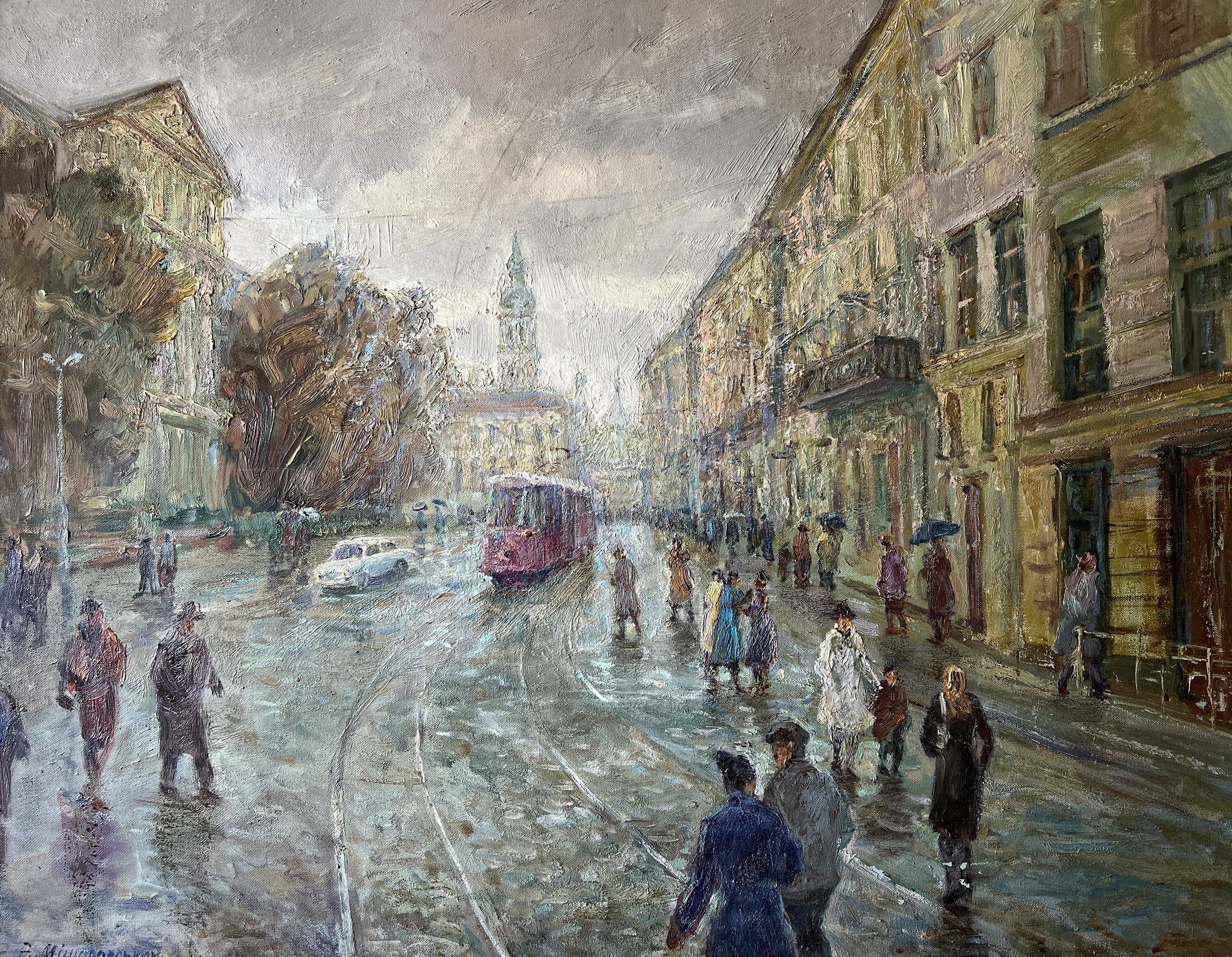 Mishurovsky Victor, It is raining in Lviv Mishurovsky Victor, It is raining in Lviv