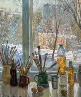 Pintura, Workshop window, Mishurovsky Victor