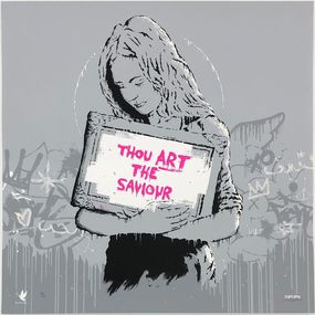 Print, Saviour (hand signed screen print), Zedsy