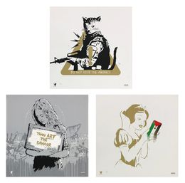 Print, Bethlehem Gold Print Set (3 hand signed screen prints), Zedsy