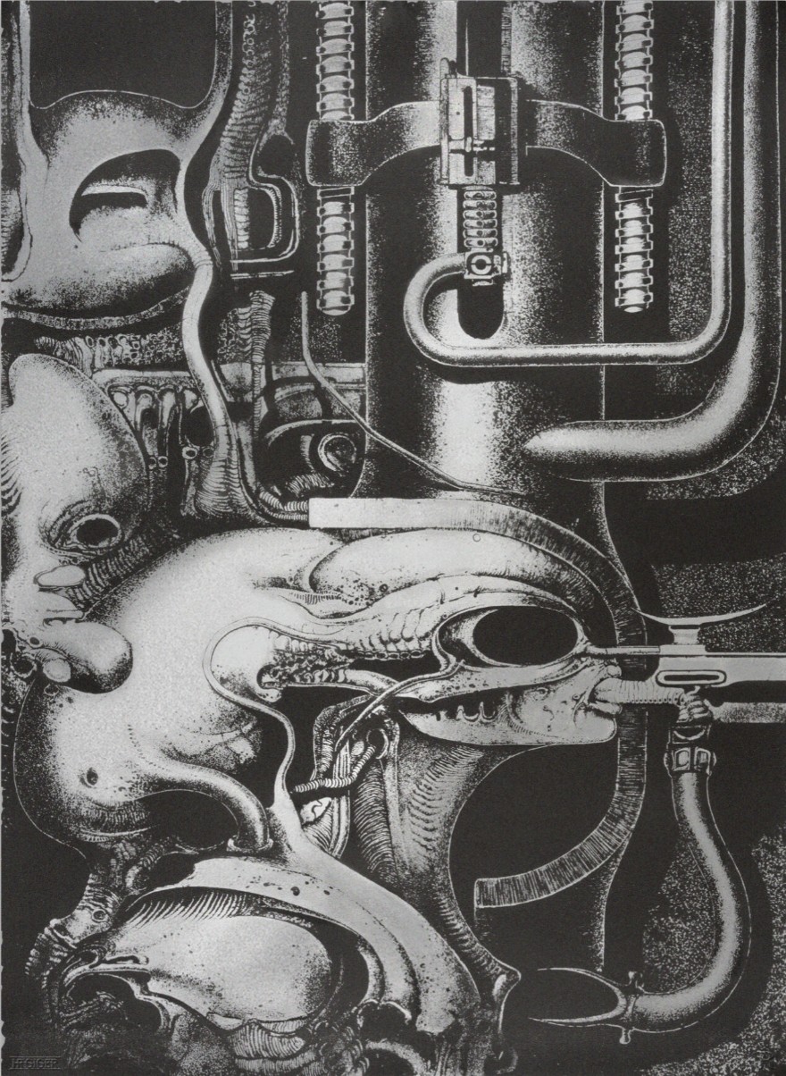 H. R. Giger, Biomechanoid, 1969-2024 H. R. Giger, Biomechanoid, 1969-2024