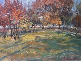 Painting, Autumn in the park, Mishurovsky Victor