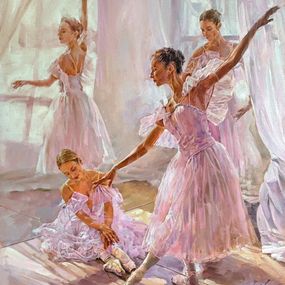 Gemälde, Ballet class, Penyo Ivanov