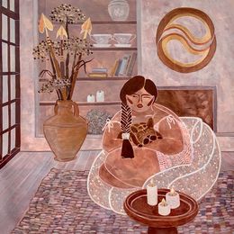 Gemälde, My Home is My Fortress, Iryna Rets