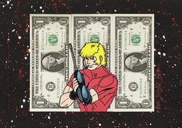 Gemälde, Cobra - série personnage iconique sur billets de 1 dollar, Artsboud