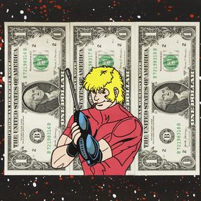 Gemälde, Cobra - série personnage iconique sur billets de 1 dollar, Artsboud