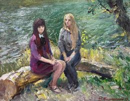 Painting, Mermaids, Mishurovsky Victor