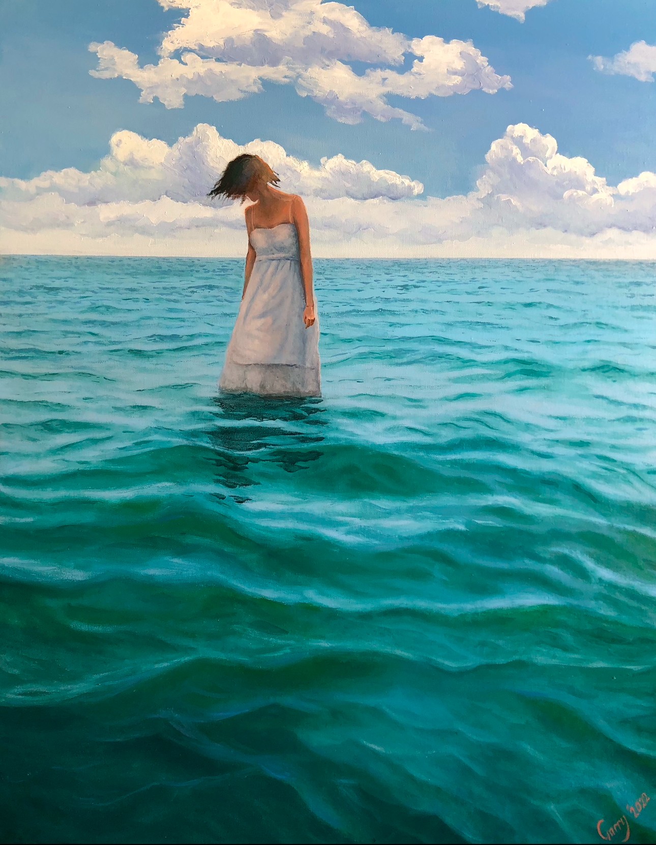 Garry Arzumanyan, White Door 02 Garry Arzumanyan, White Door 02