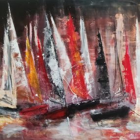 Gemälde, Vendee globe, Marie Line Robert