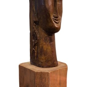Sculpture, Tête de femme, Amedeo Modigliani