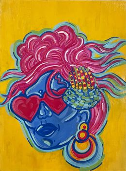 Peinture, Botched babe, Dhikshadesigns