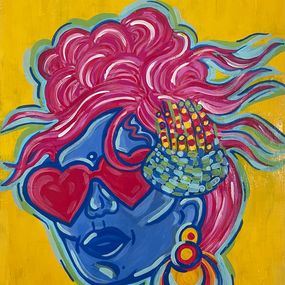 Gemälde, Botched babe, Dhikshadesigns