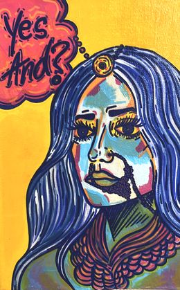 Peinture, Yes and?, Dhikshadesigns