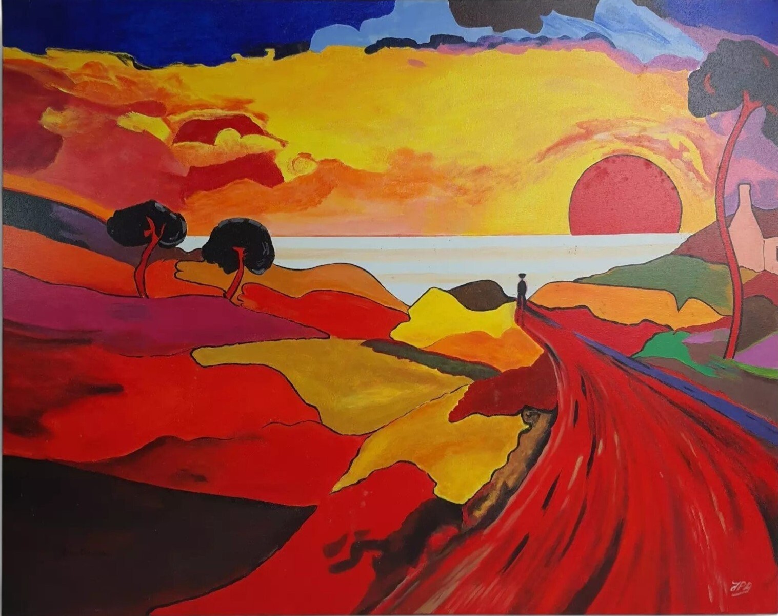 Jean Duquoc, Un couchant d'Automne Jean Duquoc, Un couchant d'Automne