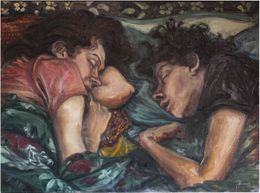 Peinture, Les beautés endormies, Sandrine Stoïanov