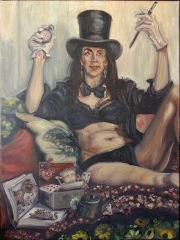 Peinture, Alice à 50 ans, Sandrine Stoïanov