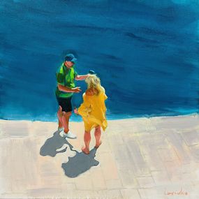 Painting, Take my Picture With the Yacht in the Background, Alexander Levich