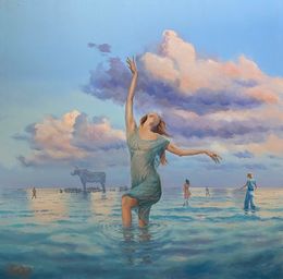 Painting, Heteroscedasticity 01, Garry Arzumanyan