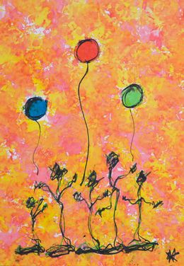 Painting, Au parc (3), Jean Philippe Raymond