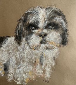 Zeichnungen, Cute dog, Isabelle Hirtzig