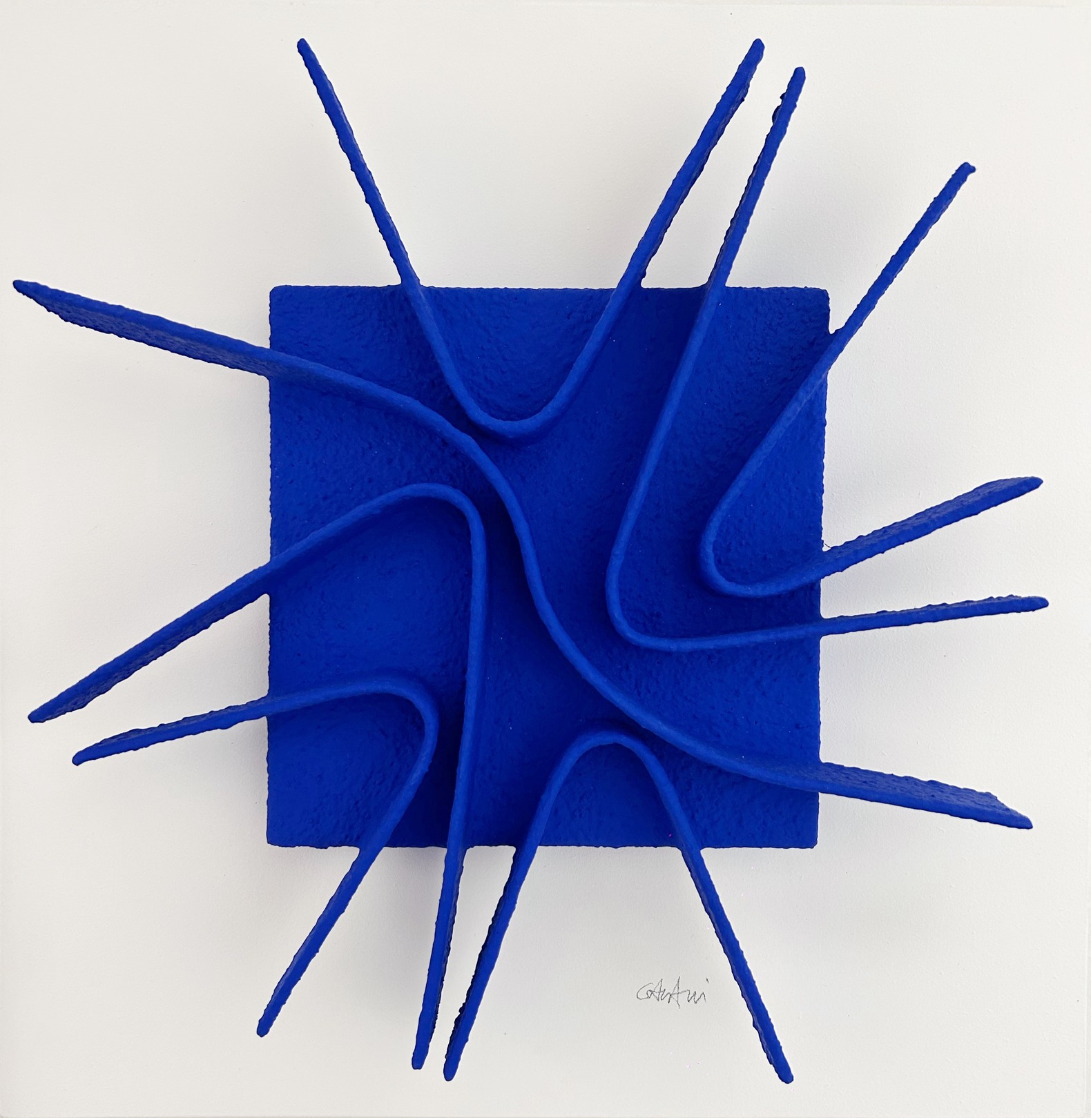 René Galassi, Calicots et pigments bleus René Galassi, Calicots et pigments bleus