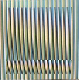 Print, Induction chromatique - Orinoco 2, Carlos Cruz-Diez