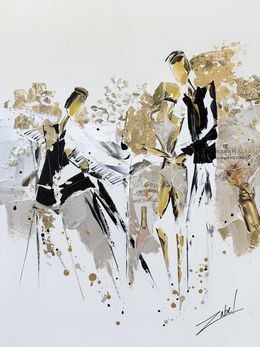 Gemälde, Champagne VIP, Zabel