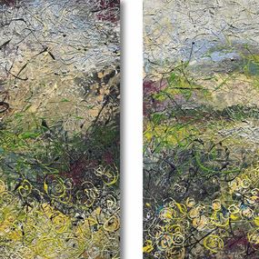 Painting, The Meadow's Melody, Nadin Antoniuk