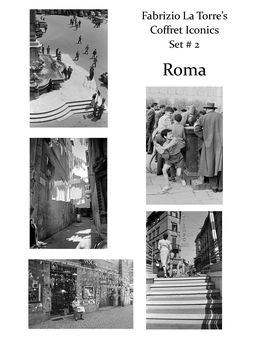 Fotografien, Iconiques de Fabrizio La Torre - Set # 2 (Portfolio de 5 tirages) - Rome (1956), Fabrizio La Torre