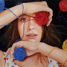 Painting, Entrelacées, Bruno Feitussi