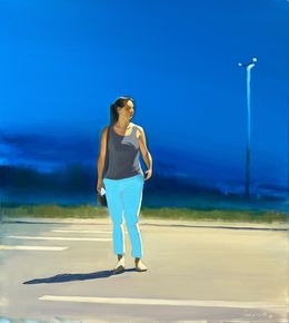 Gemälde, Road Story, Alexander Levich