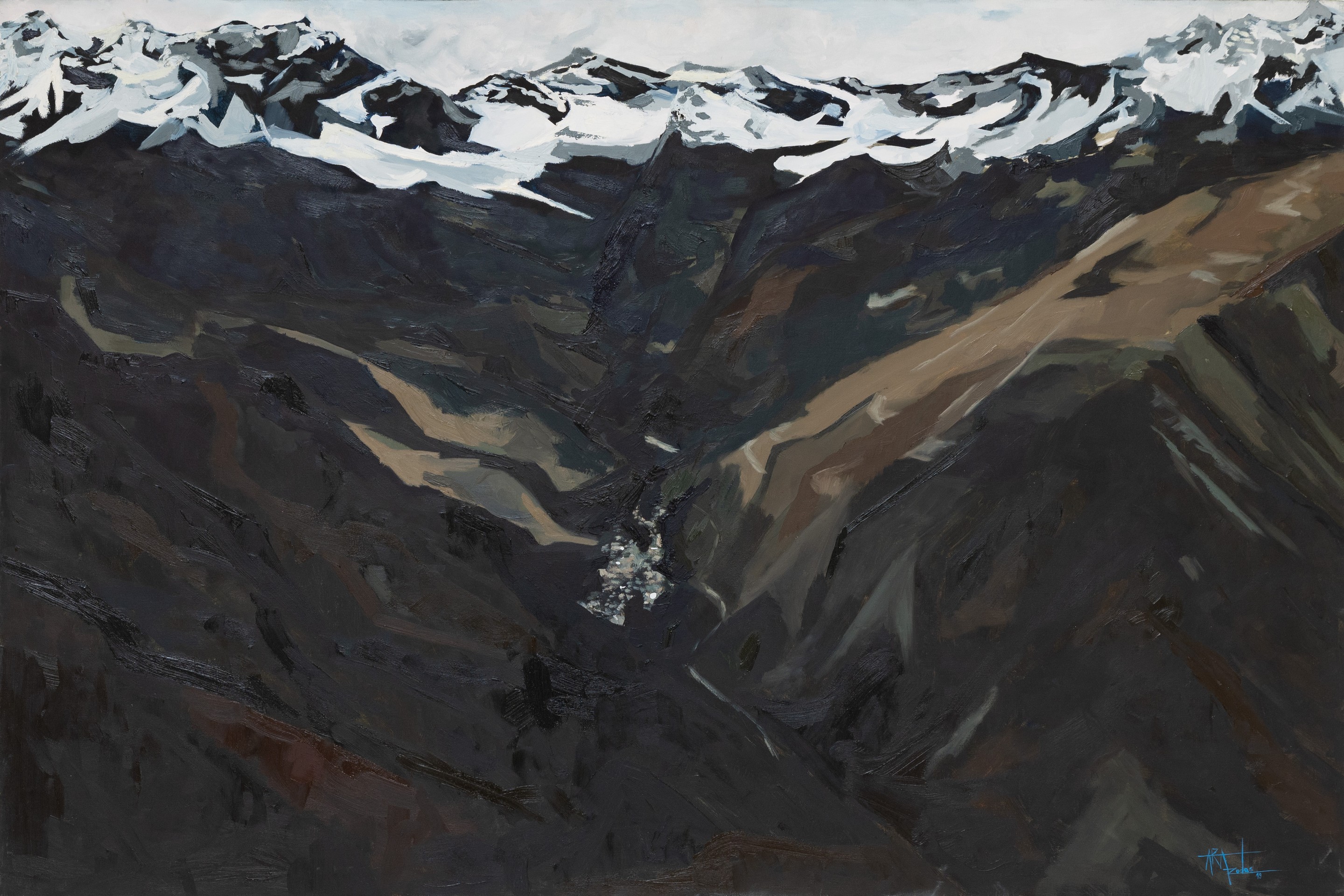 Araceli Rodas, The village, emptiness, and mountains Araceli Rodas, The village, emptiness, and mountains