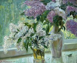Painting, Lilac time, Mishurovsky Victor